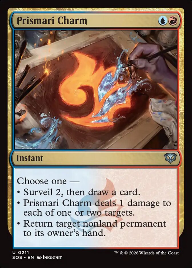 MTG - Prismari Charm - Secrets of Strixhaven (SOS)