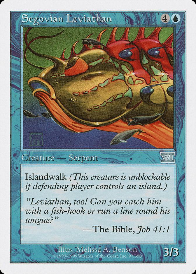 Magic: The Gathering - Segovian Leviathan - Sixth Edition