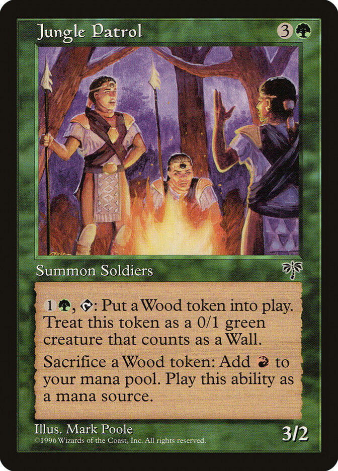 Magic: The Gathering - Jungle Patrol - Mirage