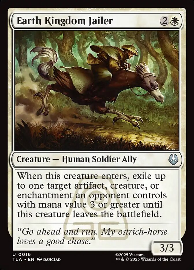 Magic: The Gathering - Earth Kingdom Jailer - Avatar: The Last Airbender