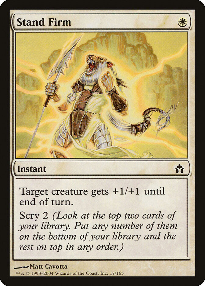Magic: The Gathering - Stand Firm - 5th Dawn