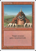 Magic: The Gathering - Burrowing - Fourth Edition