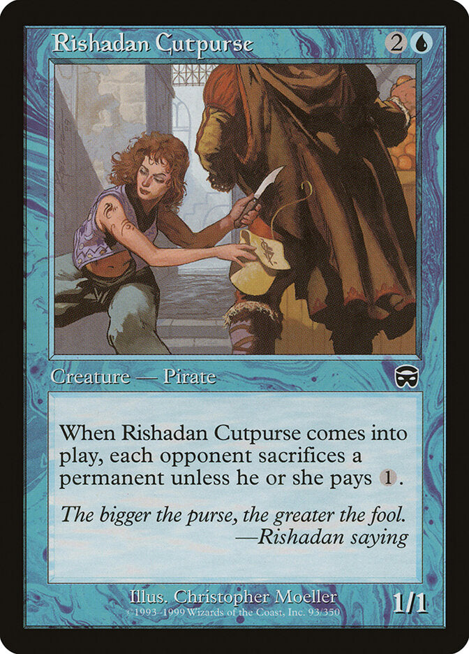 Magic: The Gathering - Rishadan Cutpurse - Mercadian Masques