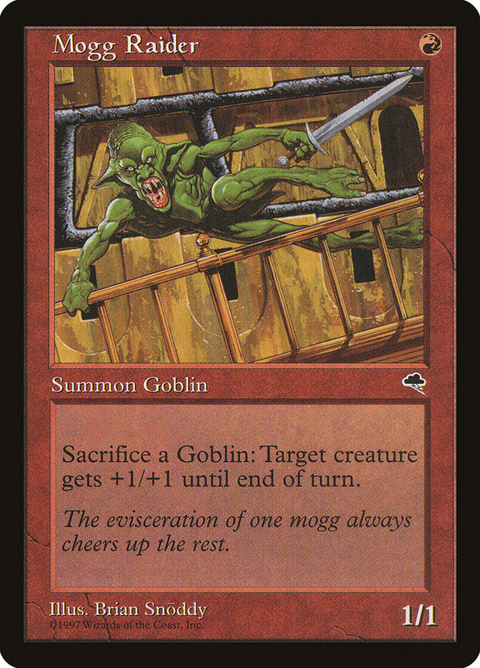 Magic: The Gathering - Mogg Raider - Tempest
