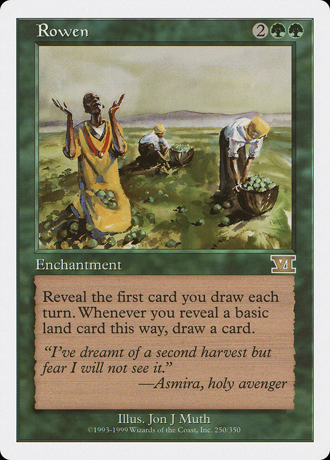 Magic: The Gathering - Rowen - Sixth Edition