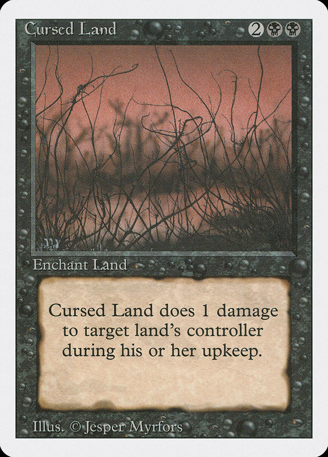 Magic: The Gathering - Cursed Land - Revised