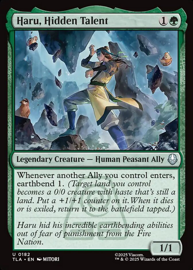 Magic: The Gathering - Haru, Hidden Talent - Avatar: The Last Airbender