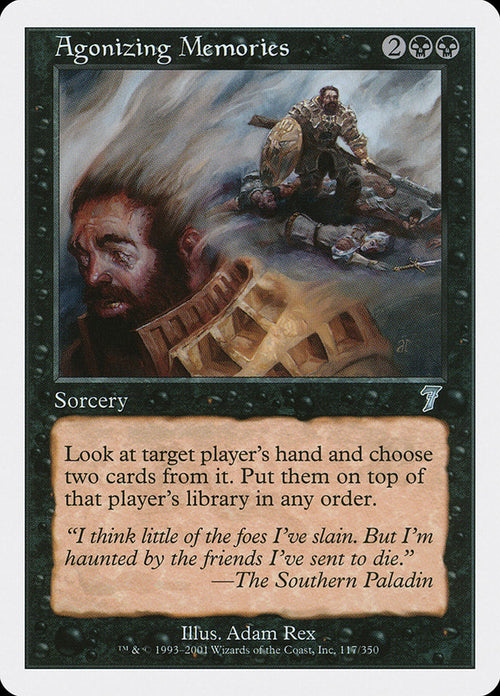 Magic: The Gathering - Agonizing Memories - Seventh Edition