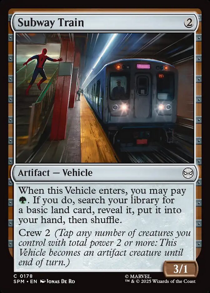 MTG - Subway Train - Marvel's Spider-Man (SOS)