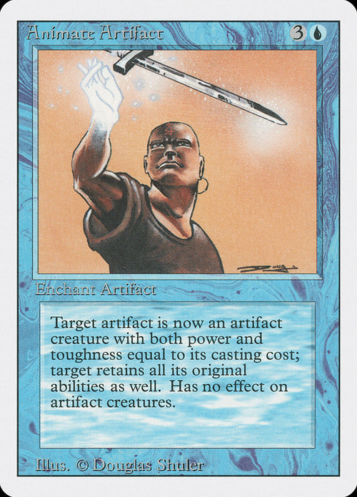 Magic: The Gathering - Animate Artifact - Revised