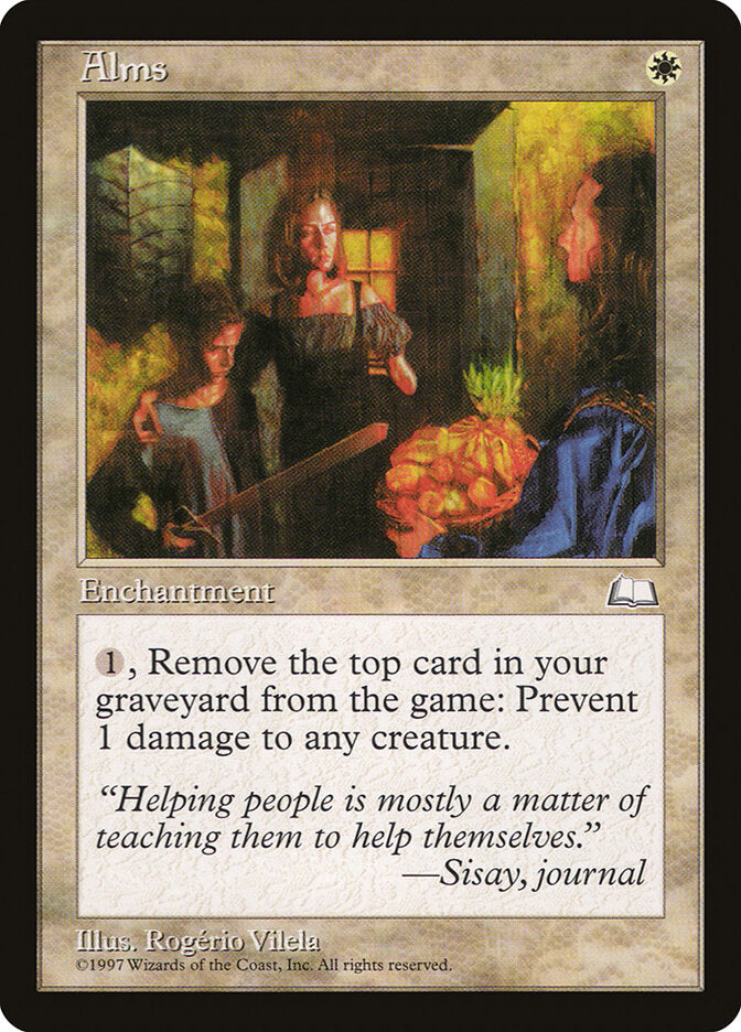 Magic: The Gathering - Alms - Weatherlight