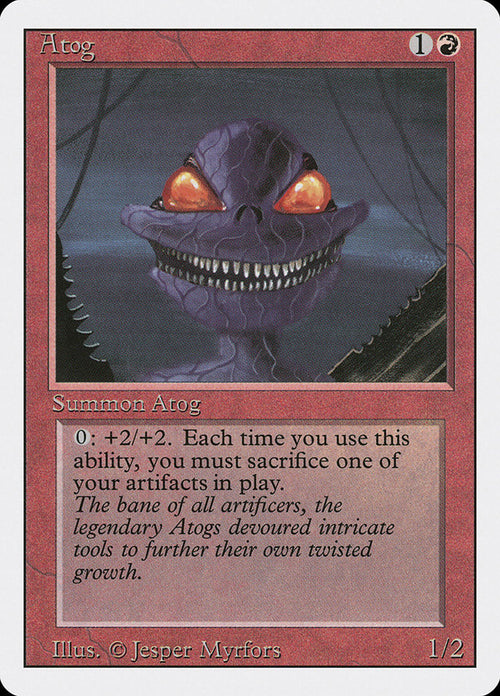 Magic: The Gathering - Atog - Revised