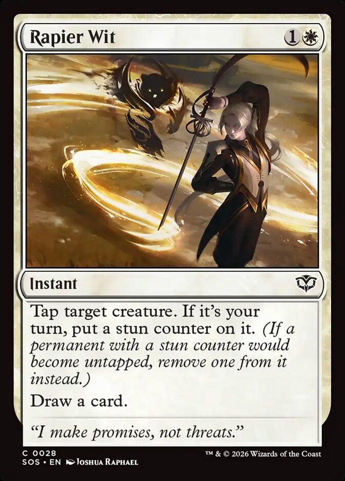MTG - Rapier Wit - Secrets of Strixhaven (SOS)