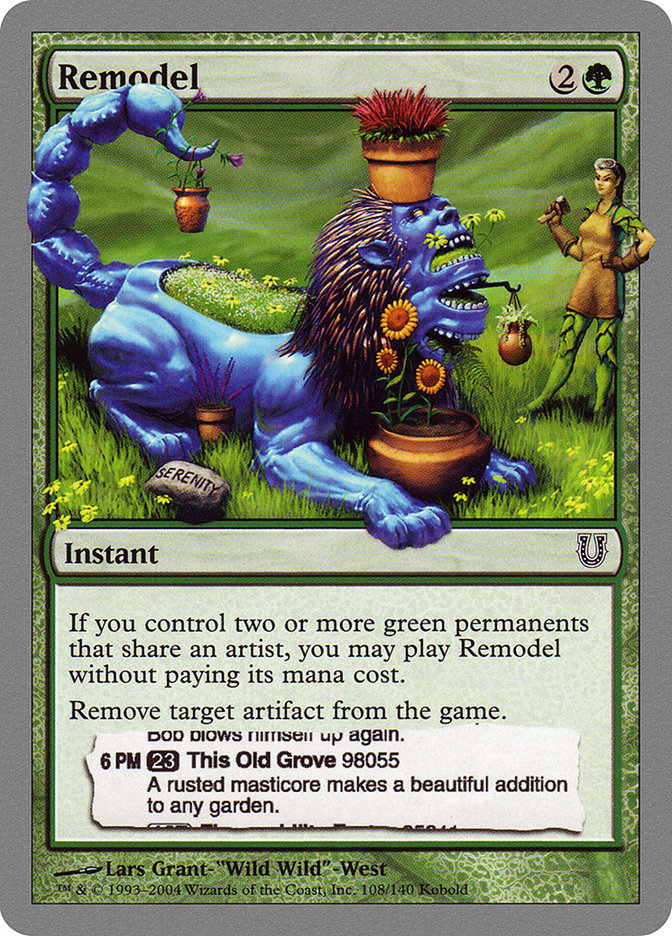 MTG - Remodel - Unhinged (SOS)