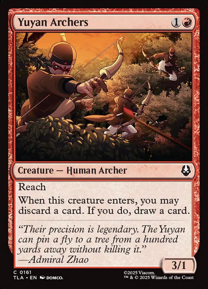 Magic: The Gathering - Yuyan Archers - Avatar: The Last Airbender