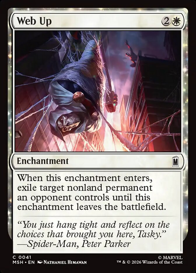 Magic: The Gathering - Web Up - Marvel Super Heroes