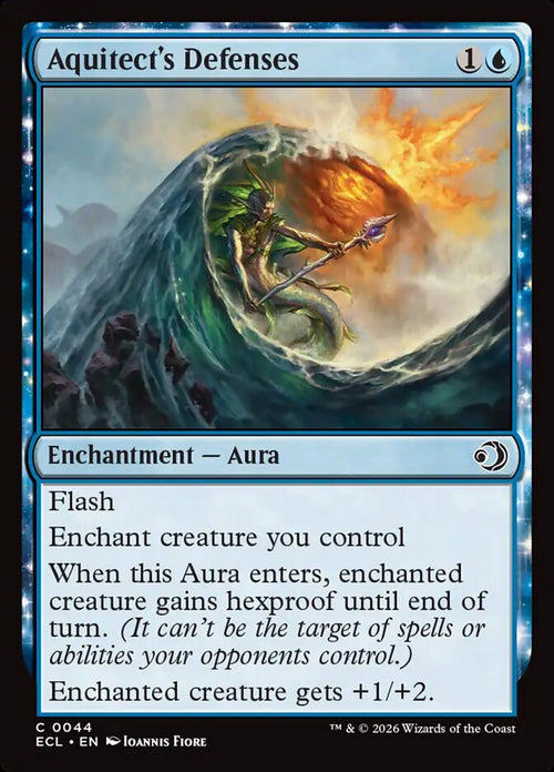 MTG - Aquitect's Defenses - Lorwyn Eclipsed (SOS)