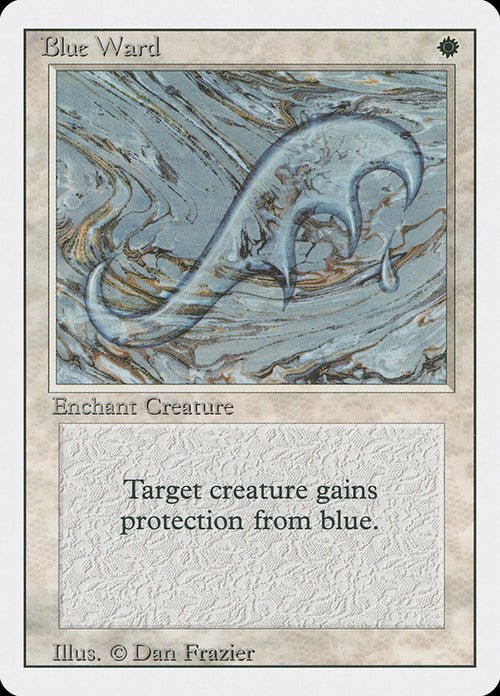 Magic: The Gathering - Blue Ward - Revised