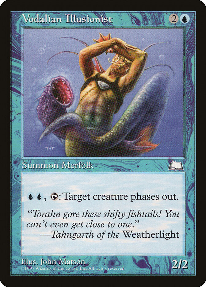 Magic: The Gathering - Vodalian Illusionist - Weatherlight
