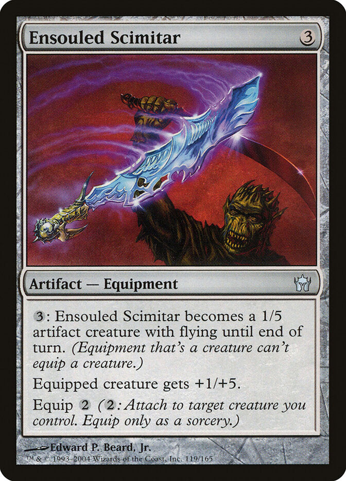 Magic: The Gathering - Ensouled Scimitar - 5th Dawn