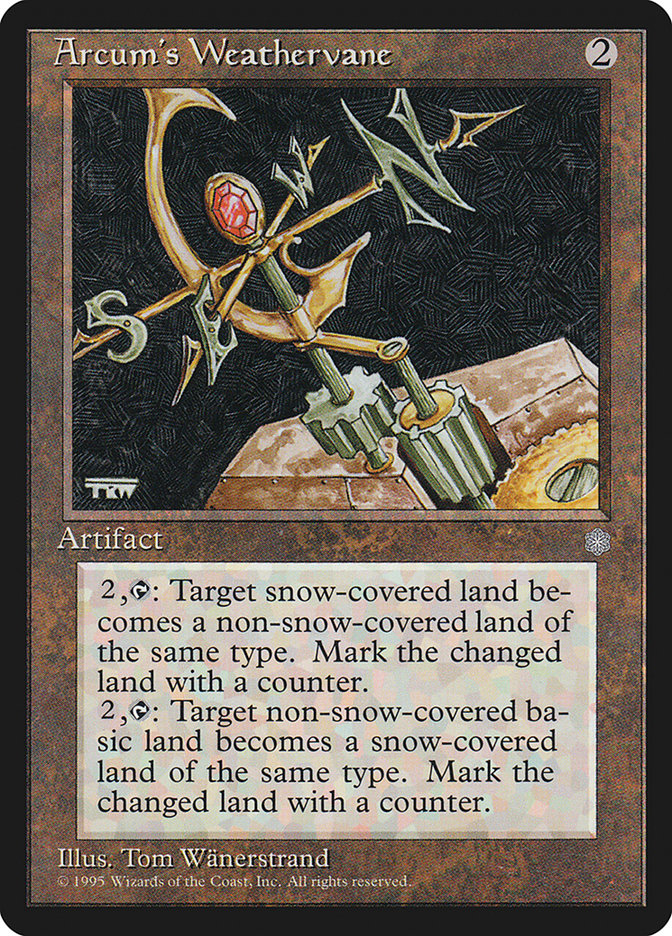 Magic: The Gathering - Arcum's Weathervane - Ice Age