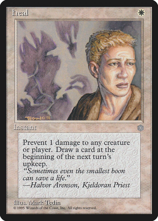 Magic: The Gathering - Heal - Ice Age
