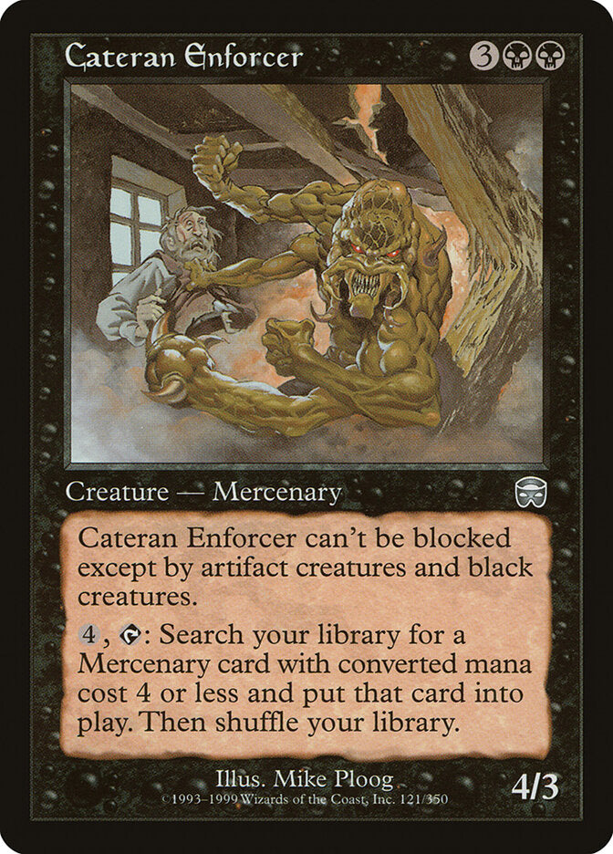 Magic: The Gathering - Cateran Enforcer - Mercadian Masques