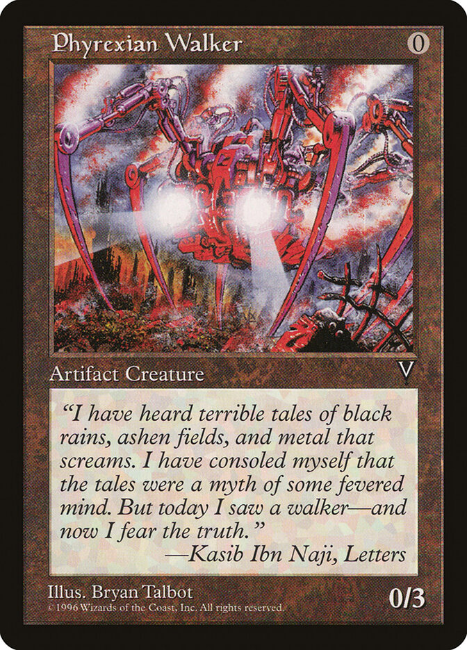 Magic: The Gathering - Phyrexian Walker - Visions