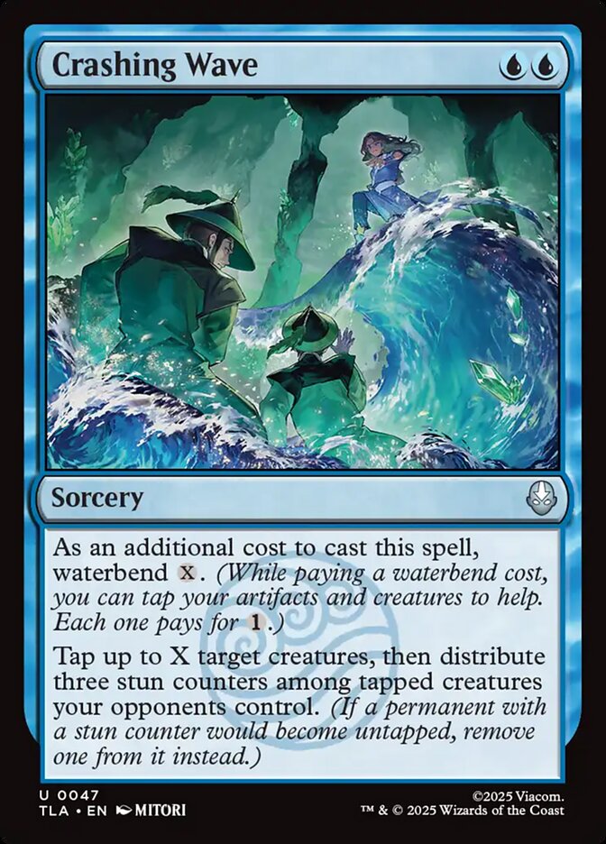 Magic: The Gathering - Crashing Wave - Avatar: The Last Airbender