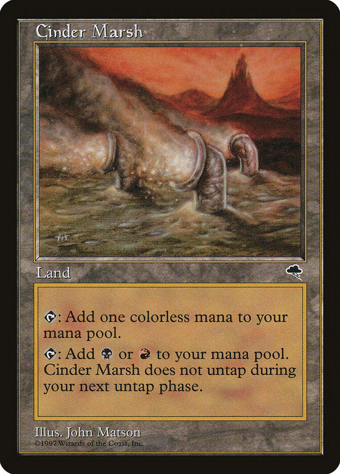 Magic: The Gathering - Cinder Marsh - Tempest