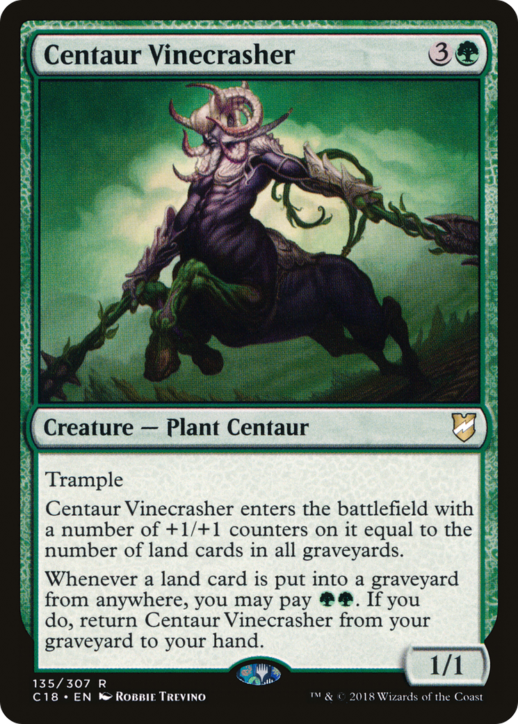 MTG - Centaur Vinecrasher - Commander 2018 (C18)