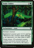 MTG - Snake Umbra - Commander 2018 (C18)