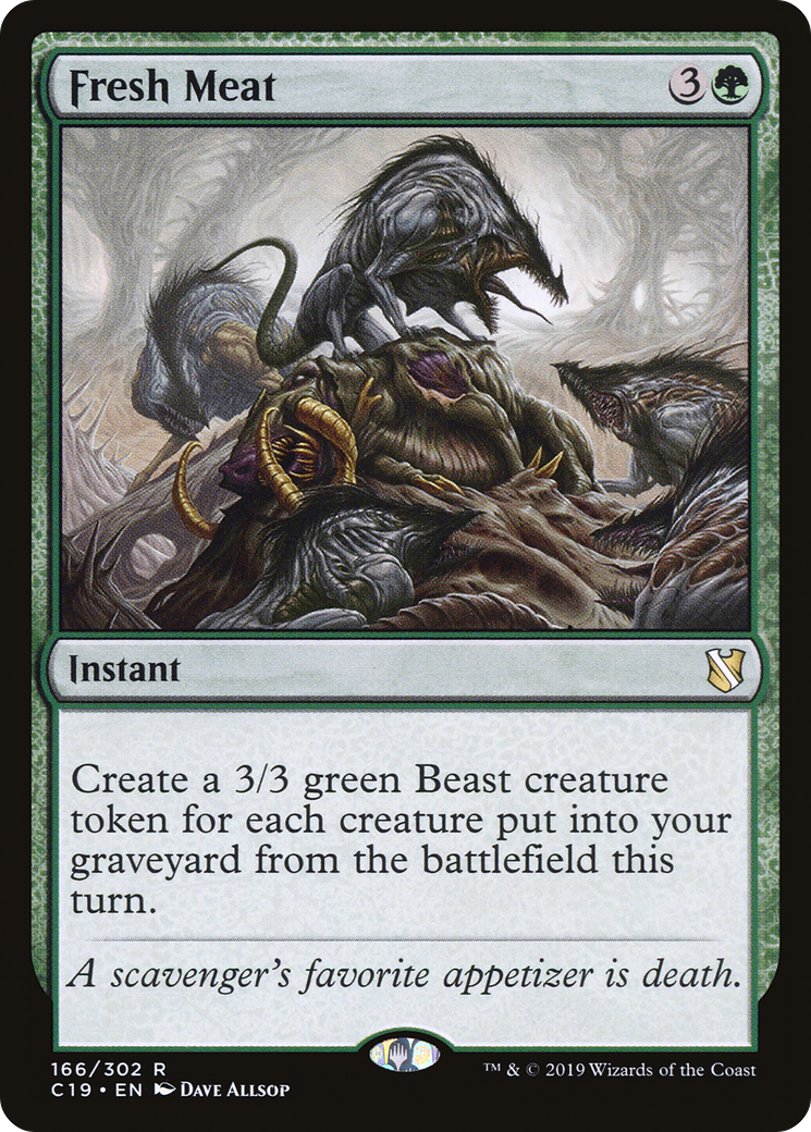 MTG - Fresh Meat - Commander 2019 (C19)