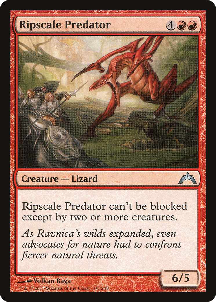 MTG - Ripscale Predator - Gatecrash (GTC)