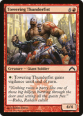 MTG - Towering Thunderfist - Gatecrash (GTC)