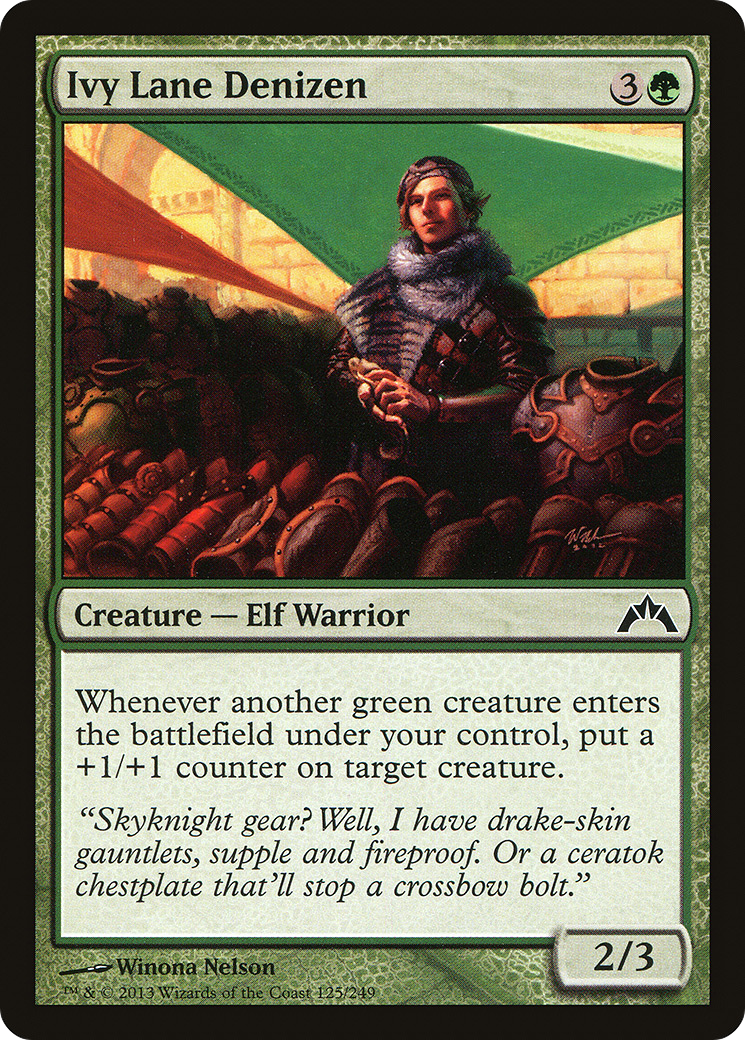 MTG - Ivy Lane Denizen - Gatecrash (GTC)