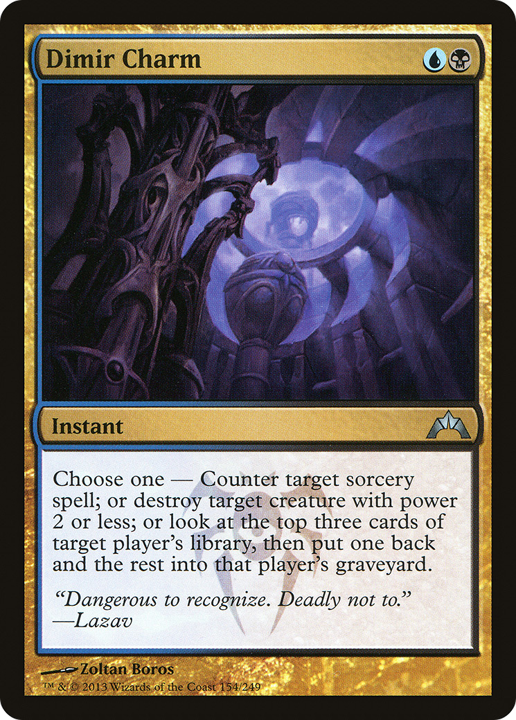 MTG - Dimir Charm - Gatecrash (GTC)