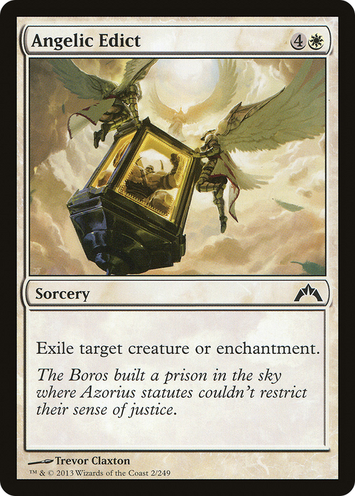 MTG - Angelic Edict - Gatecrash (GTC)