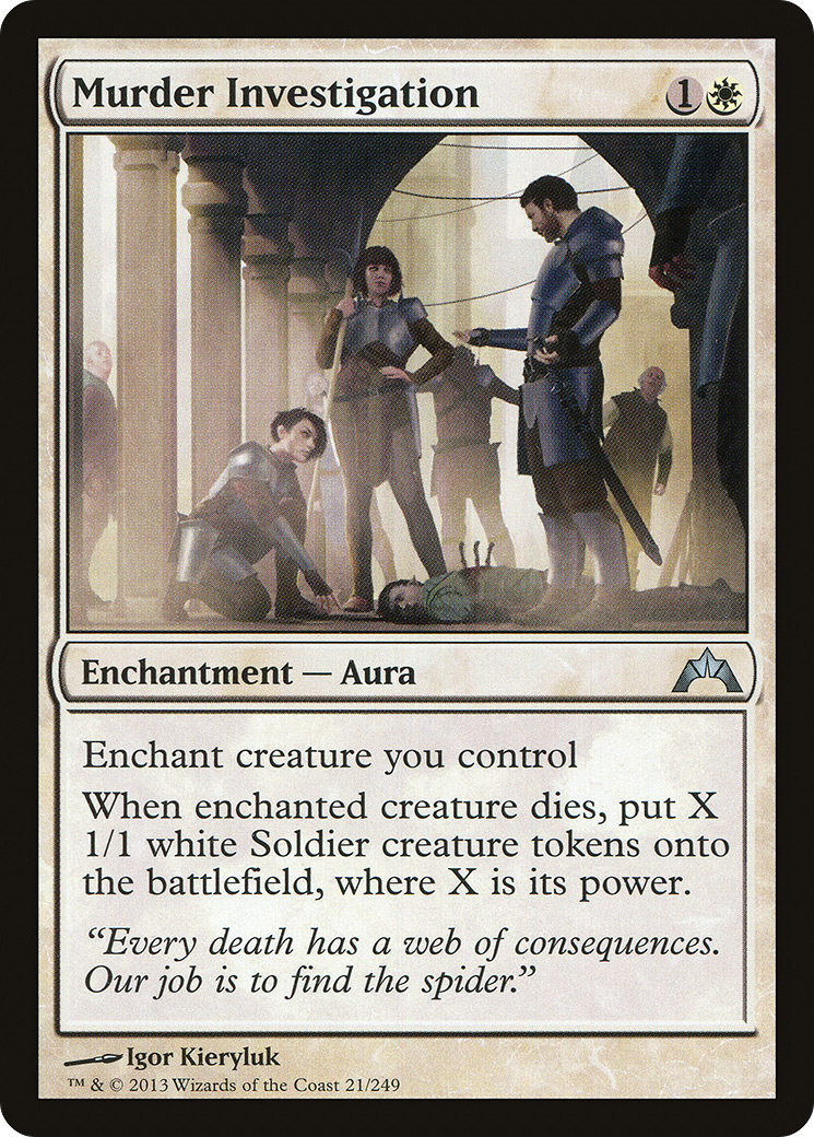 MTG - Murder Investigation - Gatecrash (GTC)