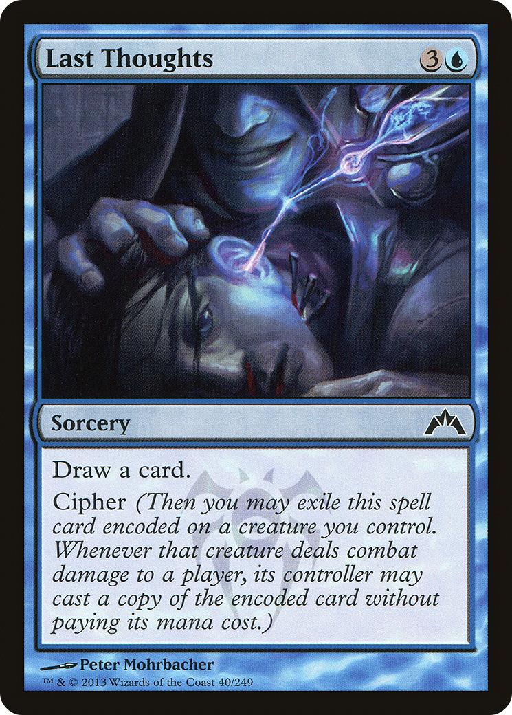 MTG - Last Thoughts - Gatecrash (GTC)