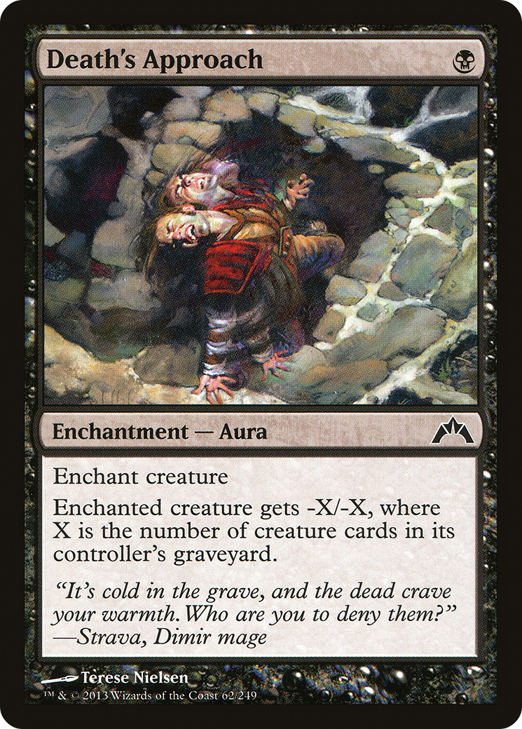 MTG - Death's Approach - Gatecrash (GTC)