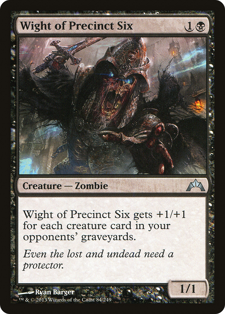 MTG - Wight of Precinct Six - Gatecrash (GTC)