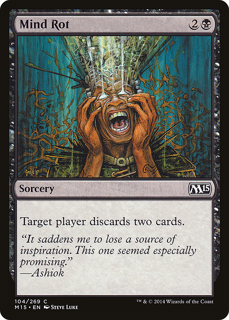 MTG - Mind Rot - Magic 2015 (M15)