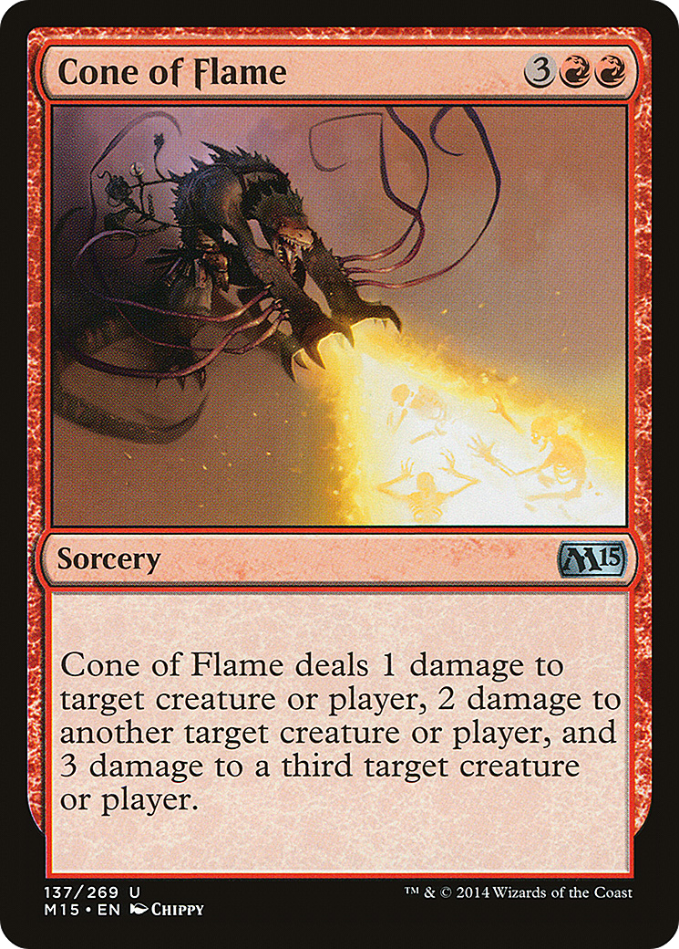 MTG - Cone of Flame - Magic 2015 (M15)