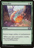 MTG - Naturalize - Magic 2015 (M15)