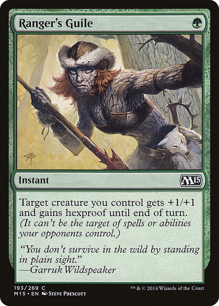 MTG - Ranger's Guile - Magic 2015 (M15)