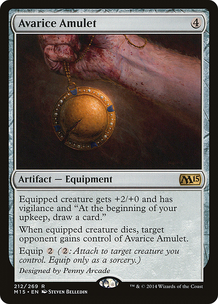 MTG - Avarice Amulet - Magic 2015 (M15)