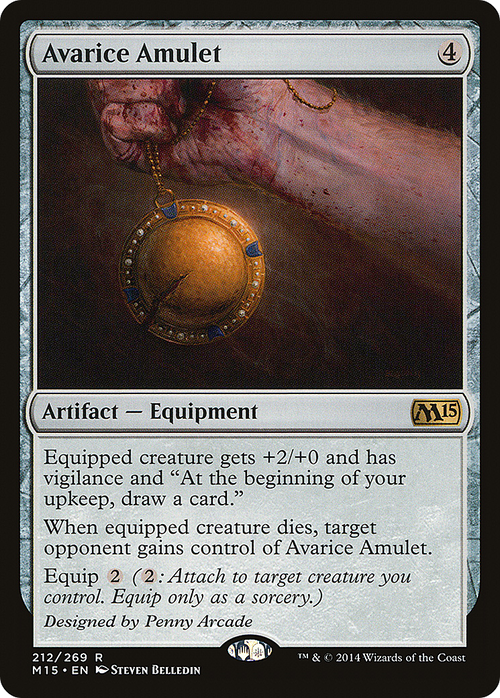 MTG - Avarice Amulet - Magic 2015 (M15)