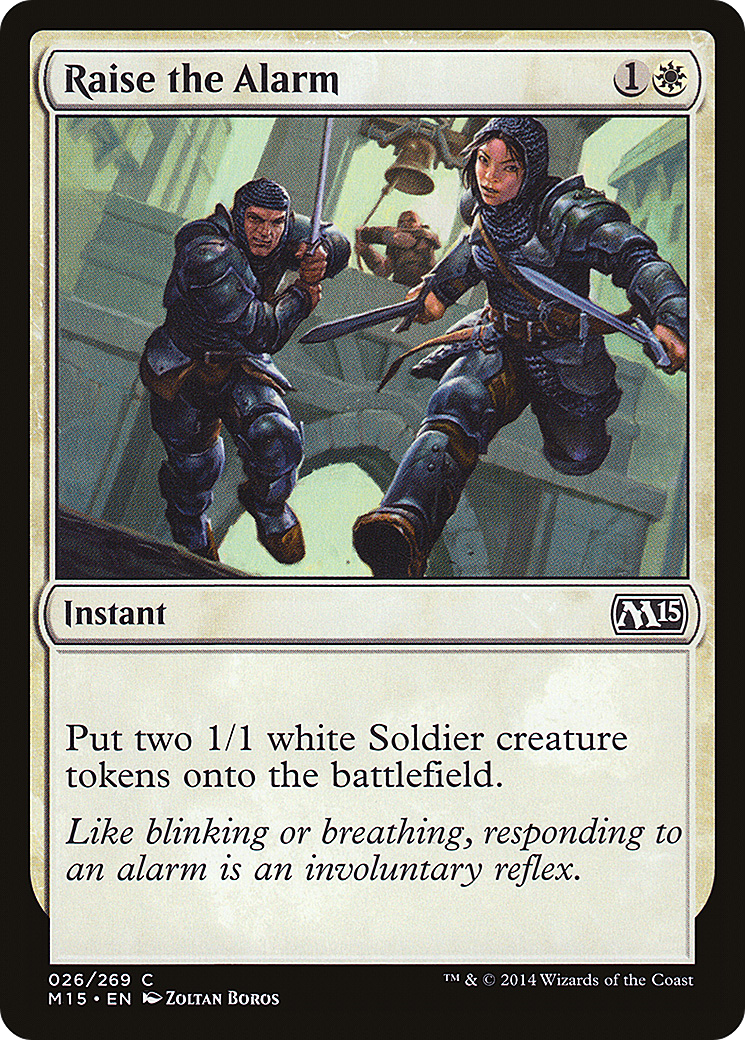 MTG - Raise the Alarm - Magic 2015 (M15)