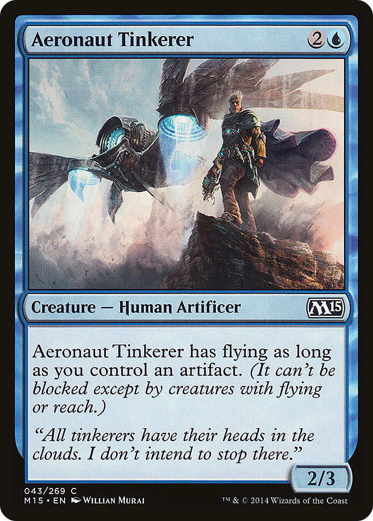 MTG - Aeronaut Tinkerer - Magic 2015 (M15)